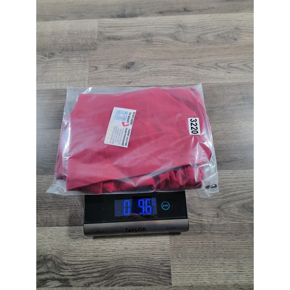 Reebok Mens Active Workout Woven Shorts Size 3XL Red Elastic Waist Stretchy NWT
